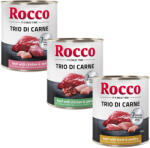 Rocco 6x800g Rocco Classic Trio di Carne nedves kutyatáp- Mix 3 változattal