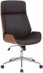 PAAL Varel modern irodai szék forgószék barna-dió 314572