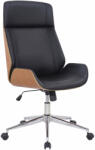 PAAL Varel modern irodai szék forgószék fekete-natúr 314573