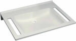 Geberit Publica akadálymentes mosdó 70x55 cm, szögletes, túlfolyó és csaplyuk nélkül 501.043. 11.1 (501.043.11.1)