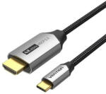 Vention USB-C/M ->HDMI/M (4K, alu), 1, 5m, kábel (CRBBG)