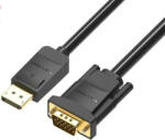 Vention Displayport -> VGA, (fekete), 2m, kábel (HBLBH)