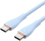 Vention USB-C 2.0/M -> 2*USB-C/M, (5A, szilikon, kék), 1, 5m, kábel (CTMSG) - onlinepatron