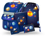 Baagl - SET 5 Zippy Planete: rucsac, penar, geantă, portofel, dosare pentru caiete scolare (8595689342173)