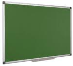  Krétás tábla, zöld felület, nem mágneses, 100x150 cm, alumínium keret (HA1520170) - wondex