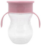 Baby Care itatópohár 360 fokos 270ml - Rózsaszín