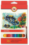 KOH-I-NOOR Színes ceruza KOH-I-NOOR 3719 Mondeluz Aquarell hatszögletű 36 db/készlet (7140086001) - papir-bolt