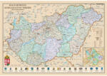 Stiefel Magyarország közigazgatása térkép antik stílus vármegyehatárokkal - mindentudasboltja - 47 990 Ft