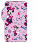 Jerry Fabrics Disney Minnie XoXo gumis lepedő 90*200 cm (JFK034927)