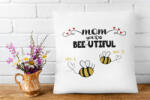  Bee-utiful Anya és méhecskéi (Személyre szabható) - Párna Anyáknak (510853)