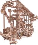 Wood Trick Puzzle 3D mecanic, Spiral Marble Run, WT, lemn, 558 piese