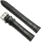  Curea de ceas Neagra din piele naturala lungime XL - 14mm 16mm 18mm 20mm - GR1307 (GR1307)