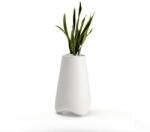 Vondom Ghiveci plante, flori design decorativ modern pentru amenajari interioare si exterioare, VLEK PLANTER 51013R alb Vondom (51013R alb VD)