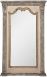 Clayre & Eef Oglinda perete lemn bej gri auriu 90x7x153 cm (52S296)