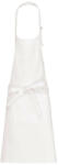 Kariban magas hőmérsékleten mosható pamut kötény KA8005, White-U
