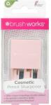 Brushworks Ascuțitoare pentru creioane cosmetice, roz - Brushworks Cosmetic Pencil Sharpener