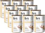 Brit Grain Free Veterinary Diet Dog Hepatic cu curcan și mazăre 12x400g