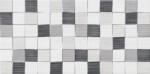 Keros BG Dekorcsempe, Oliver Design Tessile Cubik Gris 25x50 - mozaikkeramia