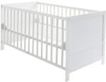 roba Convertible cot 70x140 cm White kiságy