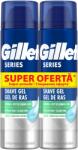 Gillette Series Kondicionáló borotvahab aloe verával, 2 x 200ml