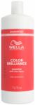Wella Invigo Color Brilliance Színvédő Sampon vékonyszálú és normál hajra, 1000 ml