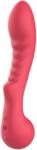 DreamToys Vibrator Punctul G Amour Aimee, 10 Moduri Vibratii, Silicon, USB, Rosu, 22 cm Vibrator