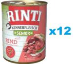 RINTI Kennerfleish Senior Beef 12x400 g marhahússal idősebb kutyáknak