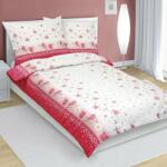 Bellatex Lenjerie de pat creponată Bellatex Daisy roz, 140 x 200 cm, 70 x 90 cm Lenjerie de pat