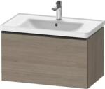 Duravit D-Neo alsó szekrény 78, 4x45, 2 cm, Oak Terra, fek. fog