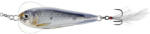 LIVETARGET Flutter Shad Jigging Spoon Silver/black 55 Mm 14 G (lt200702) - marlin