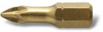 Högert Technik Csavarhúzó BIT, PZ1 25 mm, recézett, acél S2 titán-nitrid bevonatú (HT1S384) (HT1S384)
