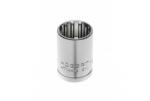Högert Technik Spline dugókulcs, 20 mm, 1/2", CrV, DIN3124 (HT1A421) (HT1A421)