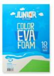 Junior Kreatív Junior dekor gumilap A/4, zöld, 10 db/csomag (p9140-6059)