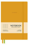 Shkolyaryk Publishing House Jegyzetfüzet, A5, vonalas, 96 lap, keményfedeles, műbőr borító, SHKOLYARYK "Genius", narancs (A5-7129L) - kreativjatek