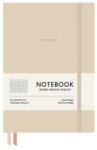 Shkolyaryk Publishing House Jegyzetfüzet, A5, kockás, 96 lap, puhafedeles, SHKOLYARYK "Genius", Latte (A5-7109K) - kreativjatek