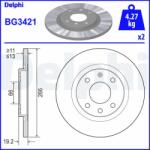 DELPHI Tarcza Ham. Berlingo/partner (bg3421)