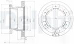 DELPHI Tarcza Ham. Iveco Daily Iii (bg9069)