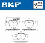 SKF fékbetétkészlet, tárcsafék SKF VKBP 80589 E