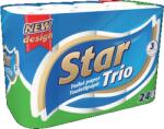 Star Trio Toalettpapír 3 rétegű kistekercses 24 tekercs/csomag Star Trio (54752)