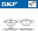 SKF fékbetétkészlet, tárcsafék SKF VKBP 80246