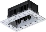 ELMARK Modena 2 Module Recessed Box Without Frame (92MOD2RR)