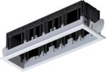 ELMARK Modena 4 Module Recessed Box With Frame White (92MOD4GR/WH)