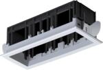 ELMARK Modena 3 Module Recessed Box With Frame White (92MOD3GR/WH)