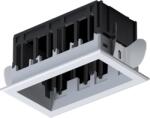 ELMARK Modena 2 Module Recessed Box With Frame White (92MOD2GR/WH)