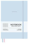 Shkolyaryk Publishing House Jegyzetfüzet, A5, kockás, 96 lap, puhafedeles, SHKOLYARYK "Genius", Kék (A5-7113K)