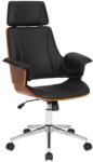 LuxD Design irodai szék Uriela dió / fekete