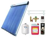 BlauTech KIT S12 cu colector solar 30 tuburi BlauTech-SOLAR, grup pompare Pumpfix SOLAR EASY, controler solar TECH EU-21ND3, vas expansiune si set fixare (KIT-S12)