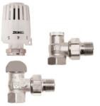 HERZ Kit cu cap termostatic Project + robinet tur termostatic + robinet retur, 1/2", HERZ, V772403 (V772403)