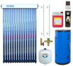 GOBE KIT S4 cu colector solar 20 tuburi GOBE, boiler 200 l 2 serpentine HeizTech, grup pompare Pumpfix SOLAR EASY, controler solar TECH EU-21ND3, vas expansiune, set fixare si lichid solar (KIT-S4)