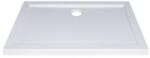 GLADYS Cadita dus rectangulara din ABS si acril 70 x 100 x 5 cm, RTA07 GLADYS (RTA07)